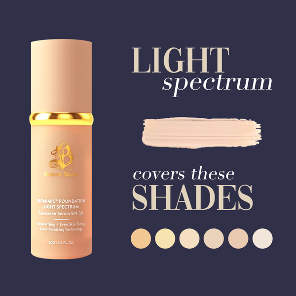 Makeup Foundation Sunscreen-Forever Bloom-Moisturizing-Light Spectrum –  Forever Bloom