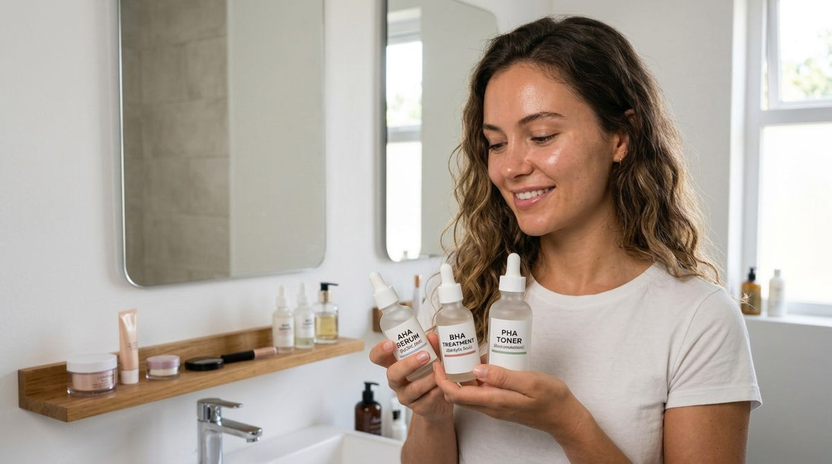 AHA vs BHA vs PHA: Choosing the Right Exfoliant