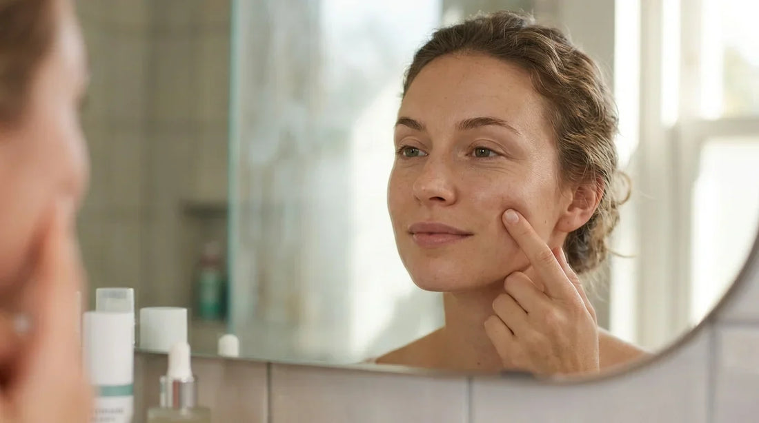 Dry vs dehydrated skin compared on the face