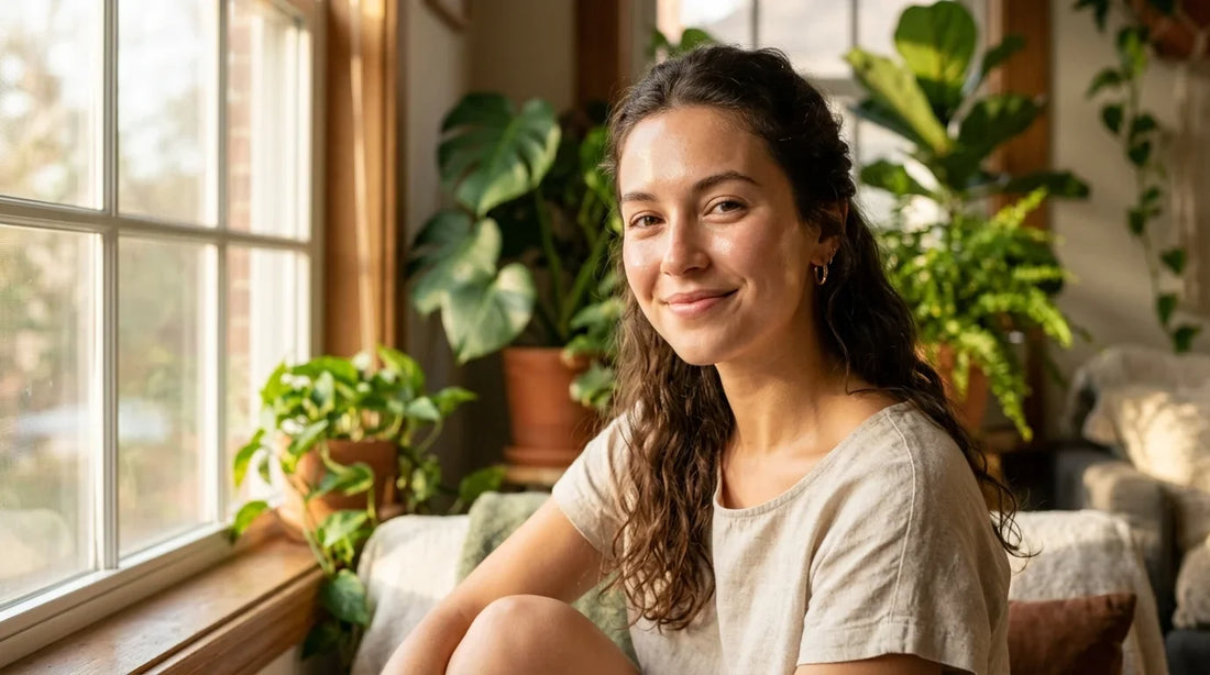 Glowing skin versus shine: healthy radiance compared to oil