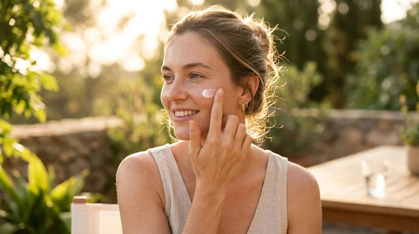 Mineral vs chemical sunscreen compared side by side