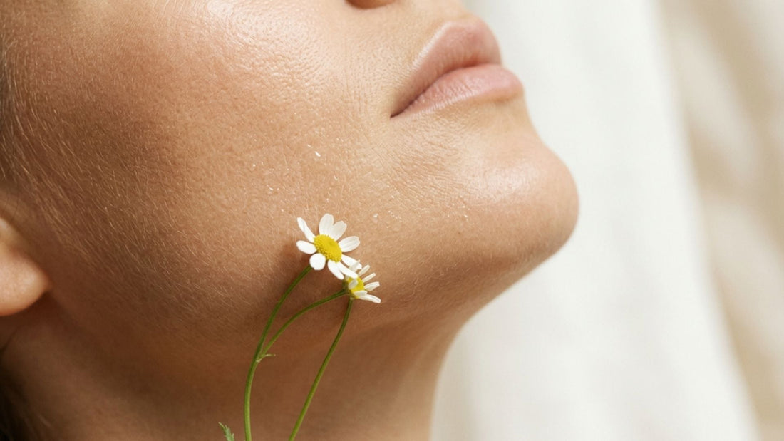 Sensitive skin redness from a damaged barrier