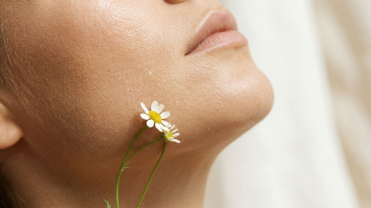 Sensitive skin redness from a damaged barrier