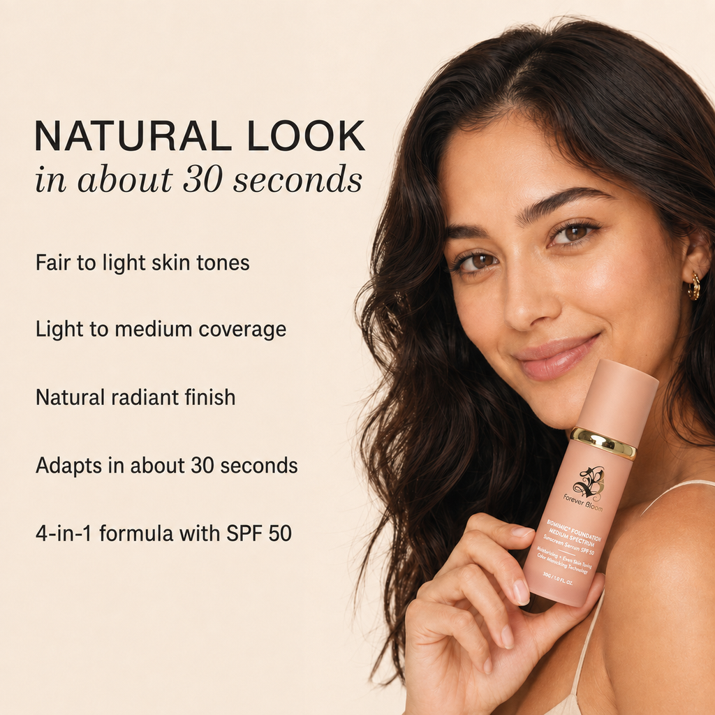 Biomimic® Foundation 4 in 1 - Medium Spectrum