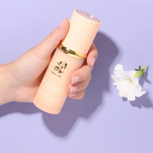 BioMimic Liquid Foundation Sunscreen-Forever Bloom-Moisturizing